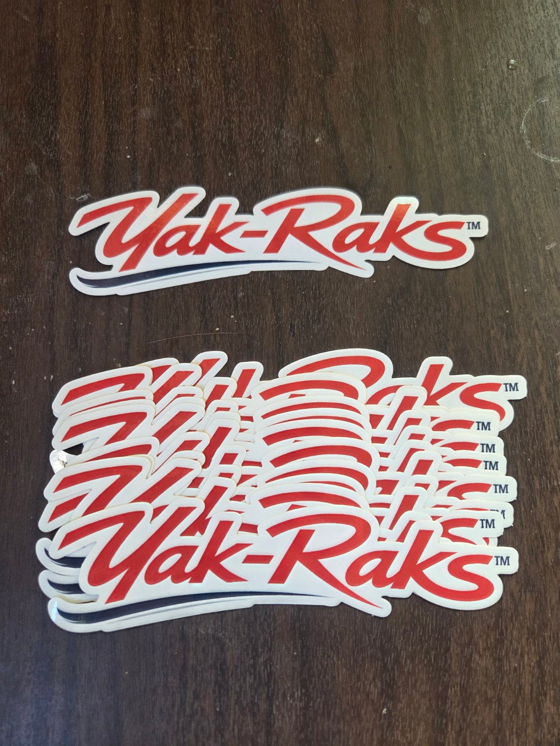 Yak-Raks® Die-Cut Logo Sticker