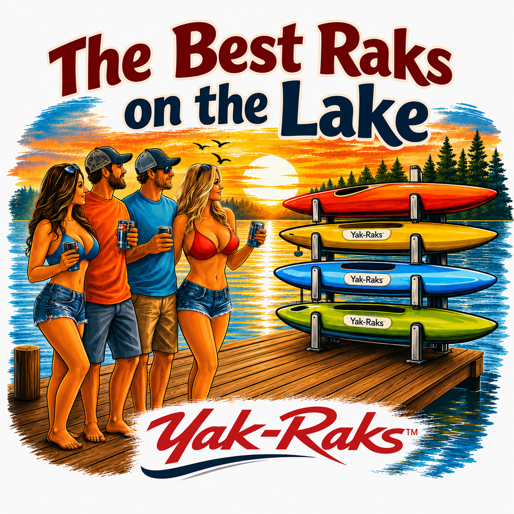 The Best Raks on the Lake™ Premium 5" Die-Cut Vinyl Sticker