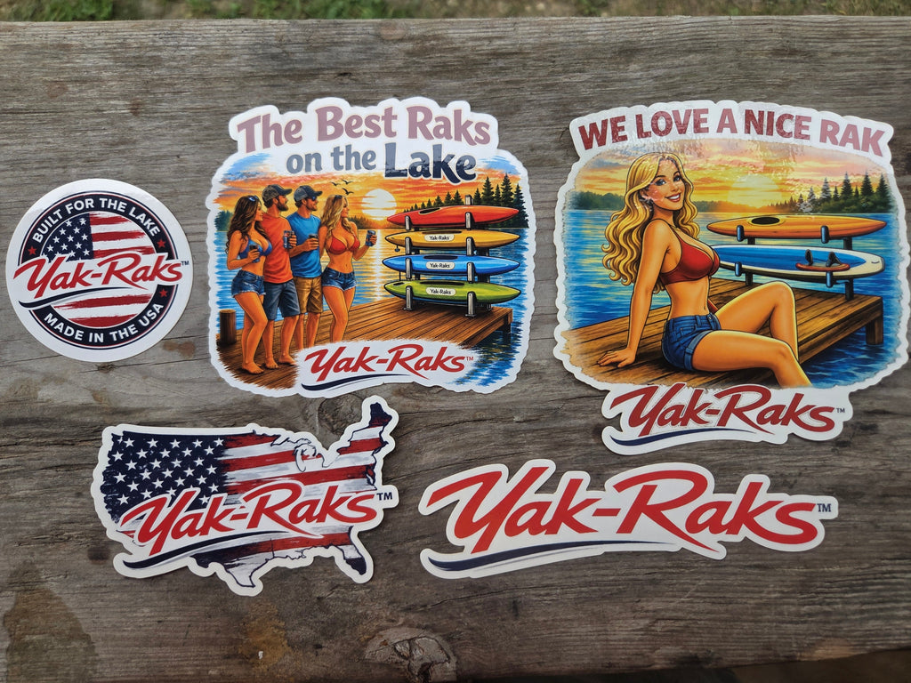 Yak-Raks™ Ultimate Sticker Pack – All 5 Premium Vinyl Stickers