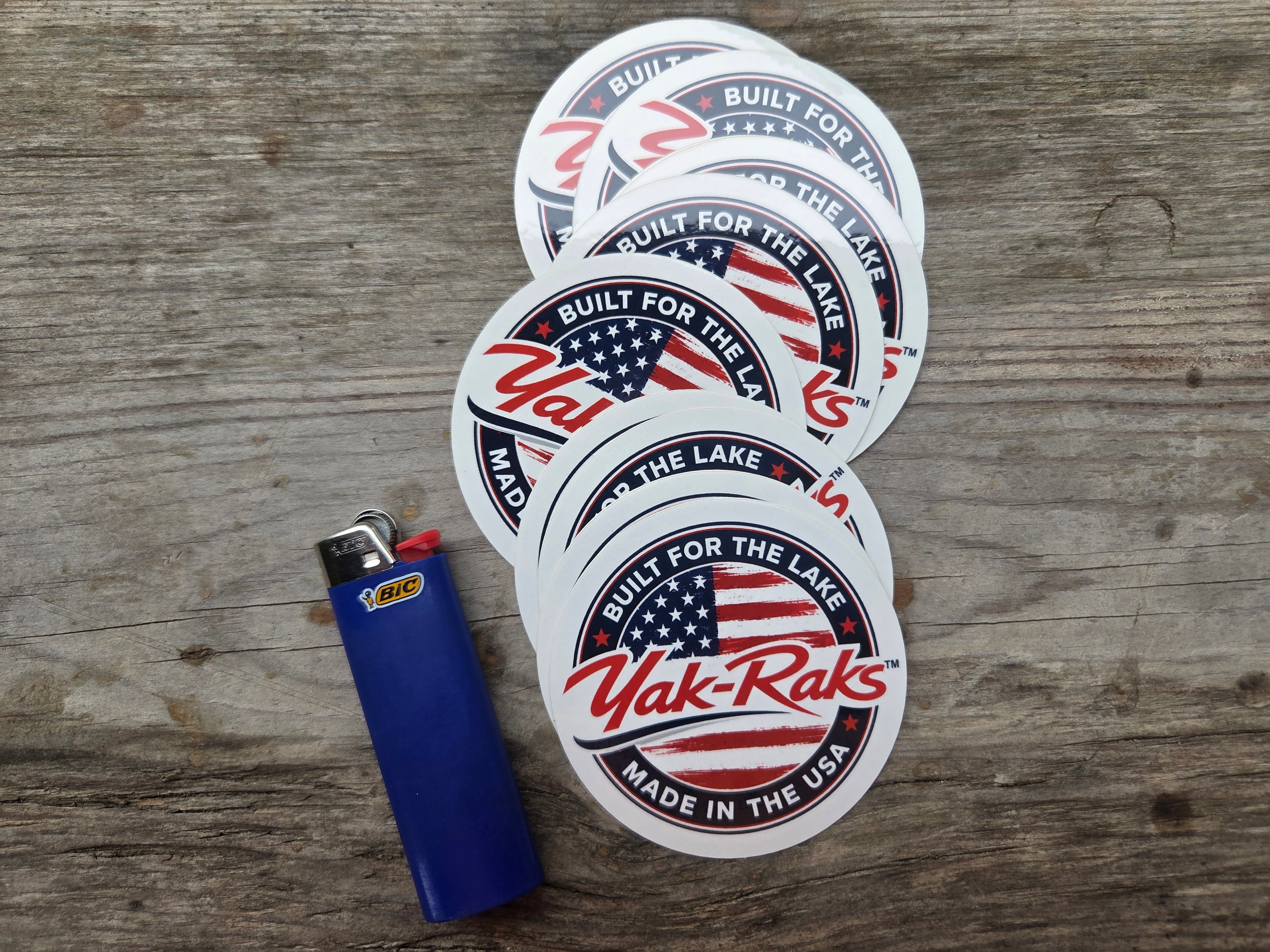 Yak-Raks™ "Built for the Lake" Premium Vinyl Sticker