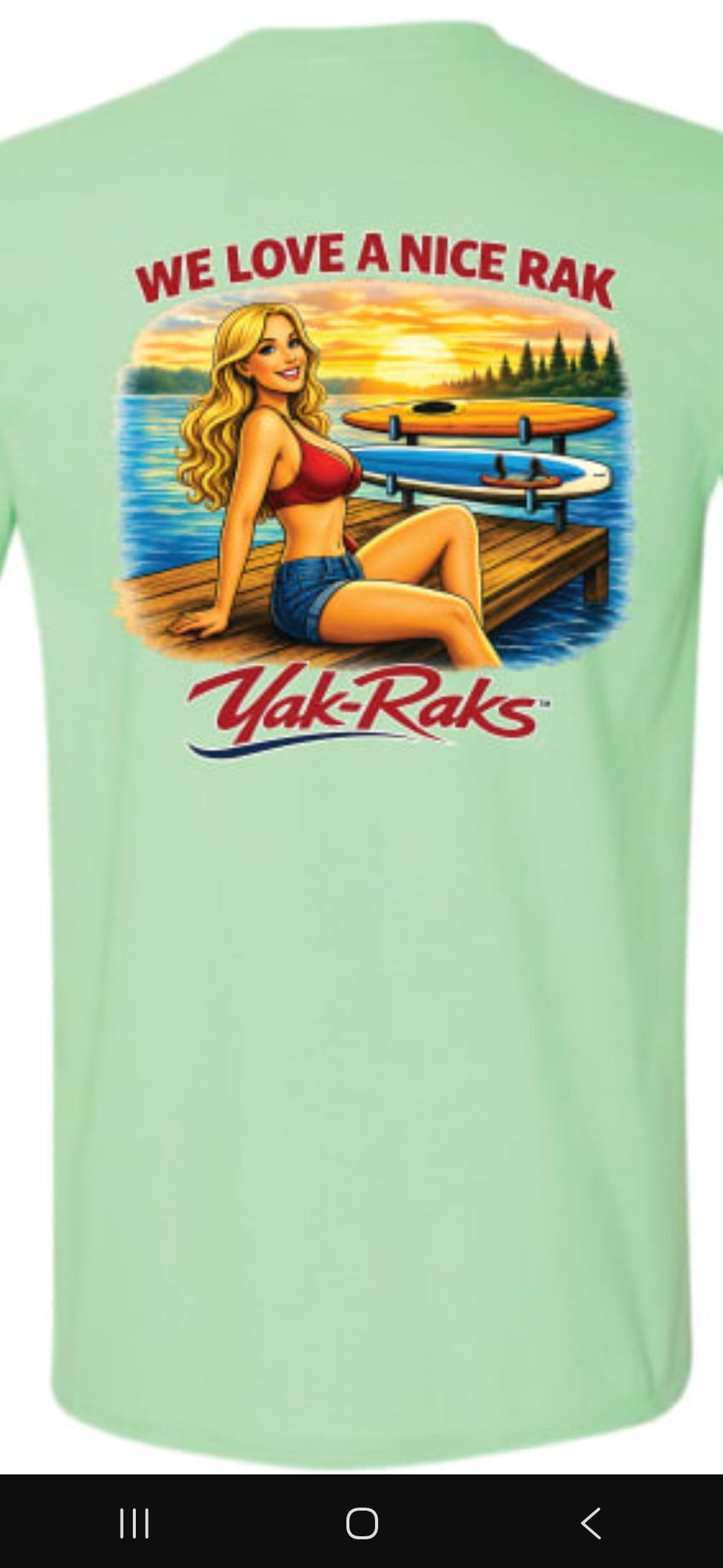 “We Love A Nice Rak” Premium Tee