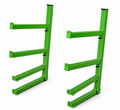 Double Yak-Rak – Side Mount Dual Kayak Storage Rack for Dock or Ramp